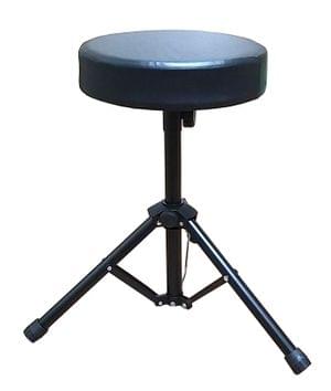 Belear Black Drum Throne Stool